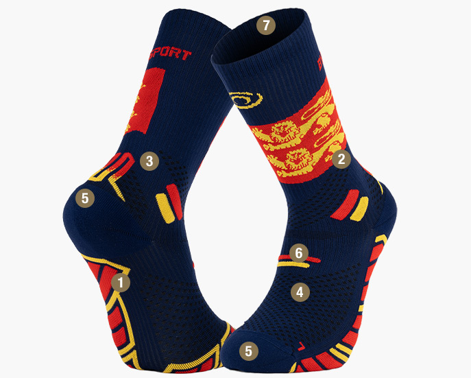 Chaussettes Trail Ultra High Normandie